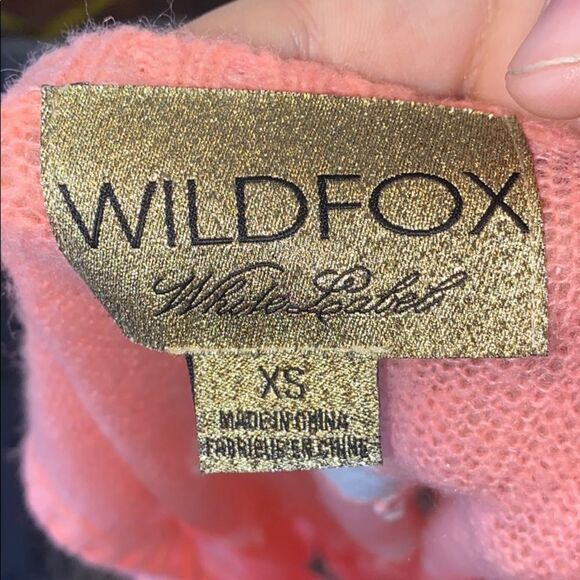 Wildfox White Label Polka Dot Sleeveless Sweater Feminine Boho Casual - Picture 6 of 9